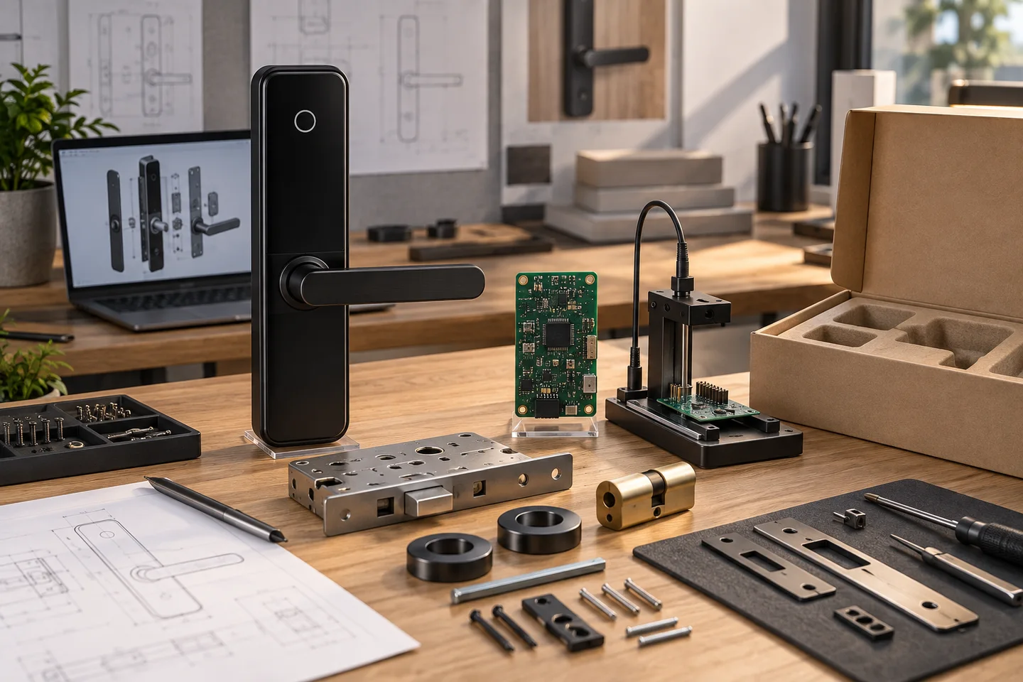 Guia para Compra de Fechadura Inteligente OEM/ODM: Amostras, Firmware e Conformidade