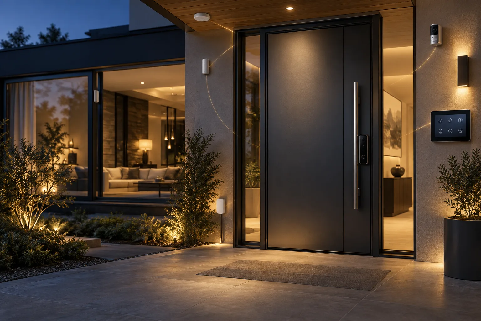 Whole-Home Smart Security: Doors, Locks and Sensors Working Together